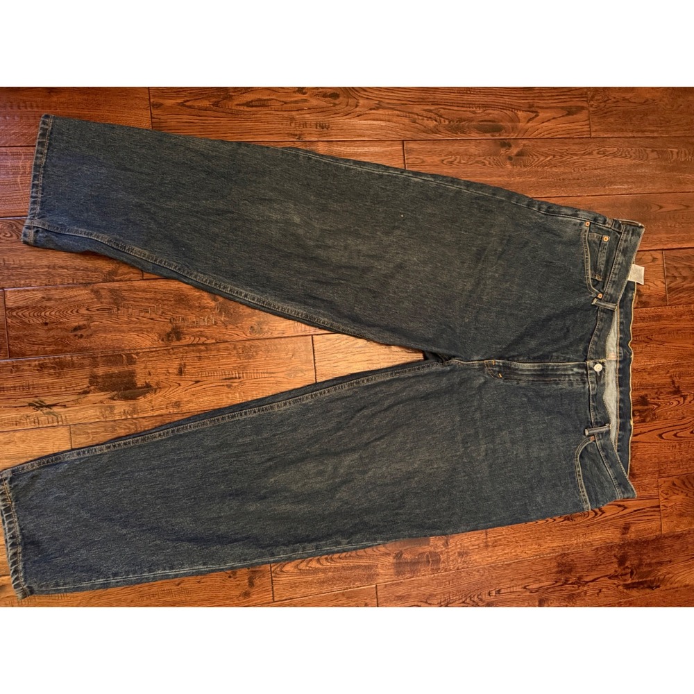 Levi's 560 Comfort Fit Relaxed Taper Jeans Men's 46x34 Blue Denim Classic